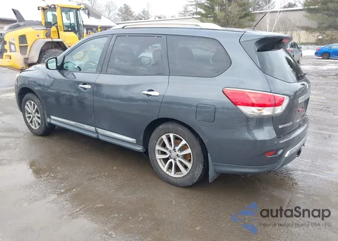 2014 Nissan Pathfinder Sl z USA, uszkodzony, nr VIN 5N1AR2MM1EC694573